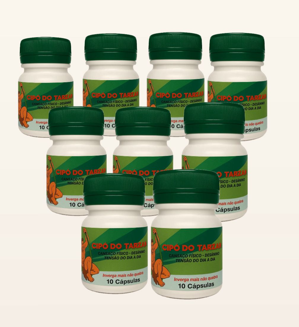 10 Potes Estimulante Sexual Cipó Do Tarzan