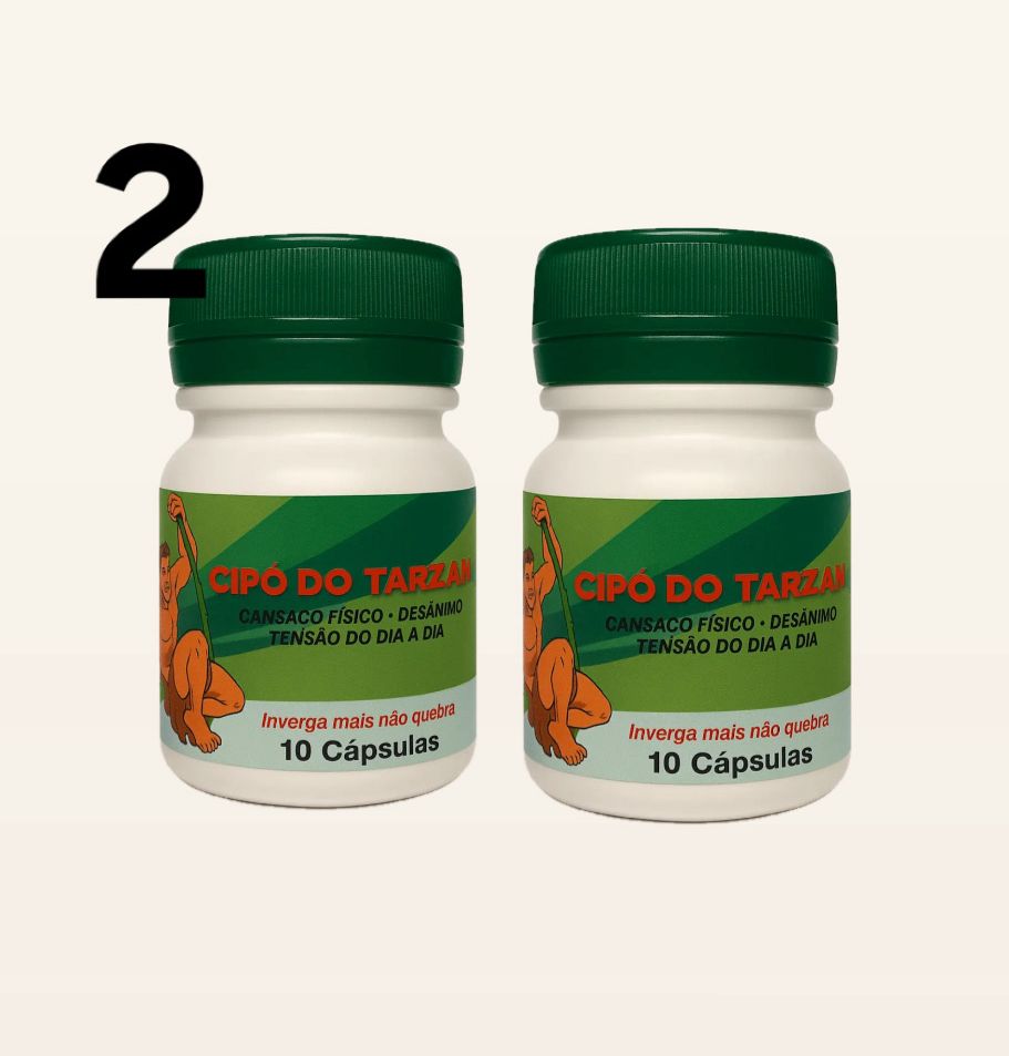 2 Potes Estimulante Sexual Cipó Do Tarzan