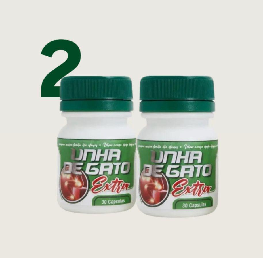 2 potes Unha De Gato  Original Natural