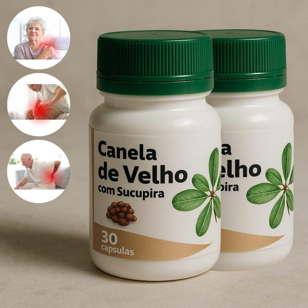 2 Potes Canela de Velho 30 Cápsulas