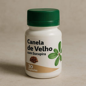 10 Potes Canela de Velho Original 30 Caps