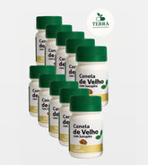 10 Potes Canela de Velho Original 30 Caps