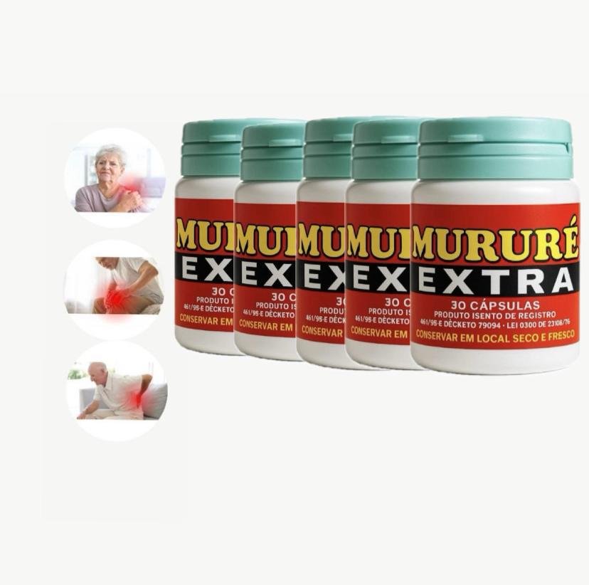 5 Potes Murure Extra Original 30 Caps