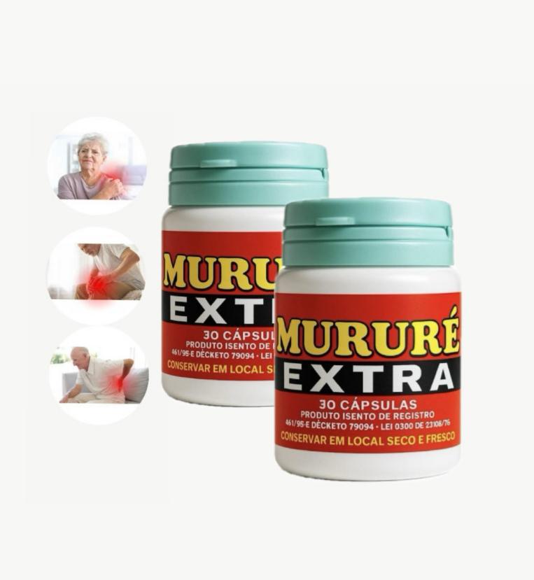 2 Potes Murure Extra Original 30 Caps Dor