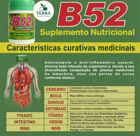 PROMOÇÃO Kit 3 Potes B52 Original Suplemento b52