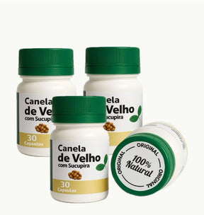 PROMOÇÃO Kit 3 Potes Canela de Velho Original Suplemento Para Dor