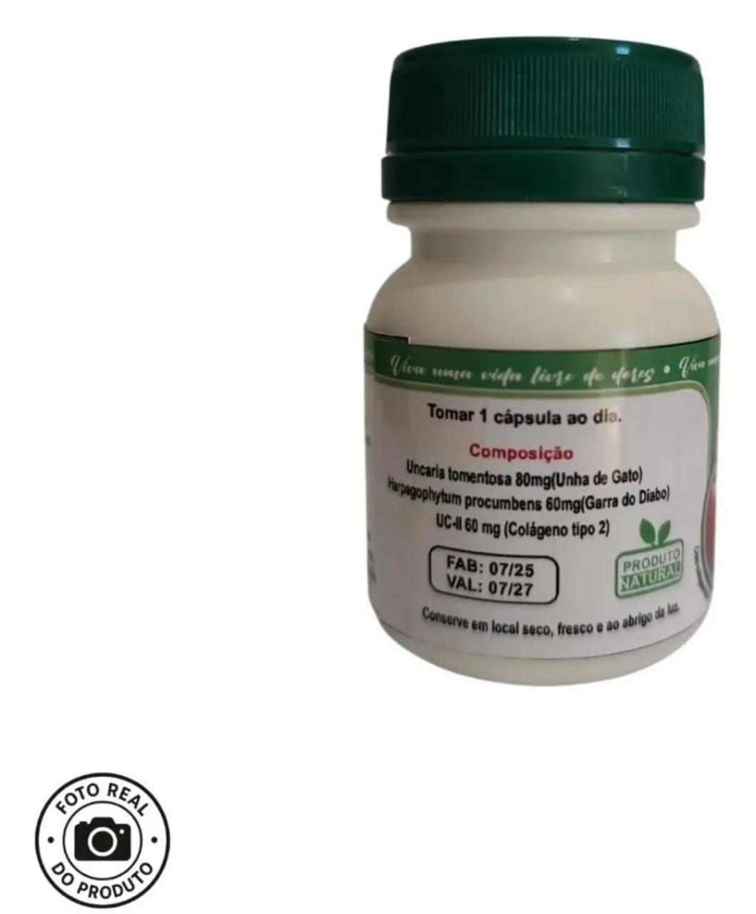 PROMOÇÃO  Kit 3 potes Unha de Gato Original Suplemento