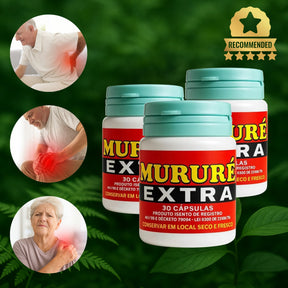 PROMOÇÃO  Kit 3 Potes Murure Extra Para Dores articulares