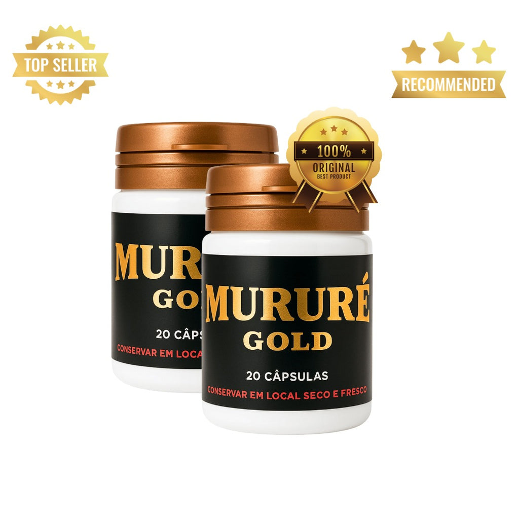 2 Potes  Murure Gold Original 20 Caps