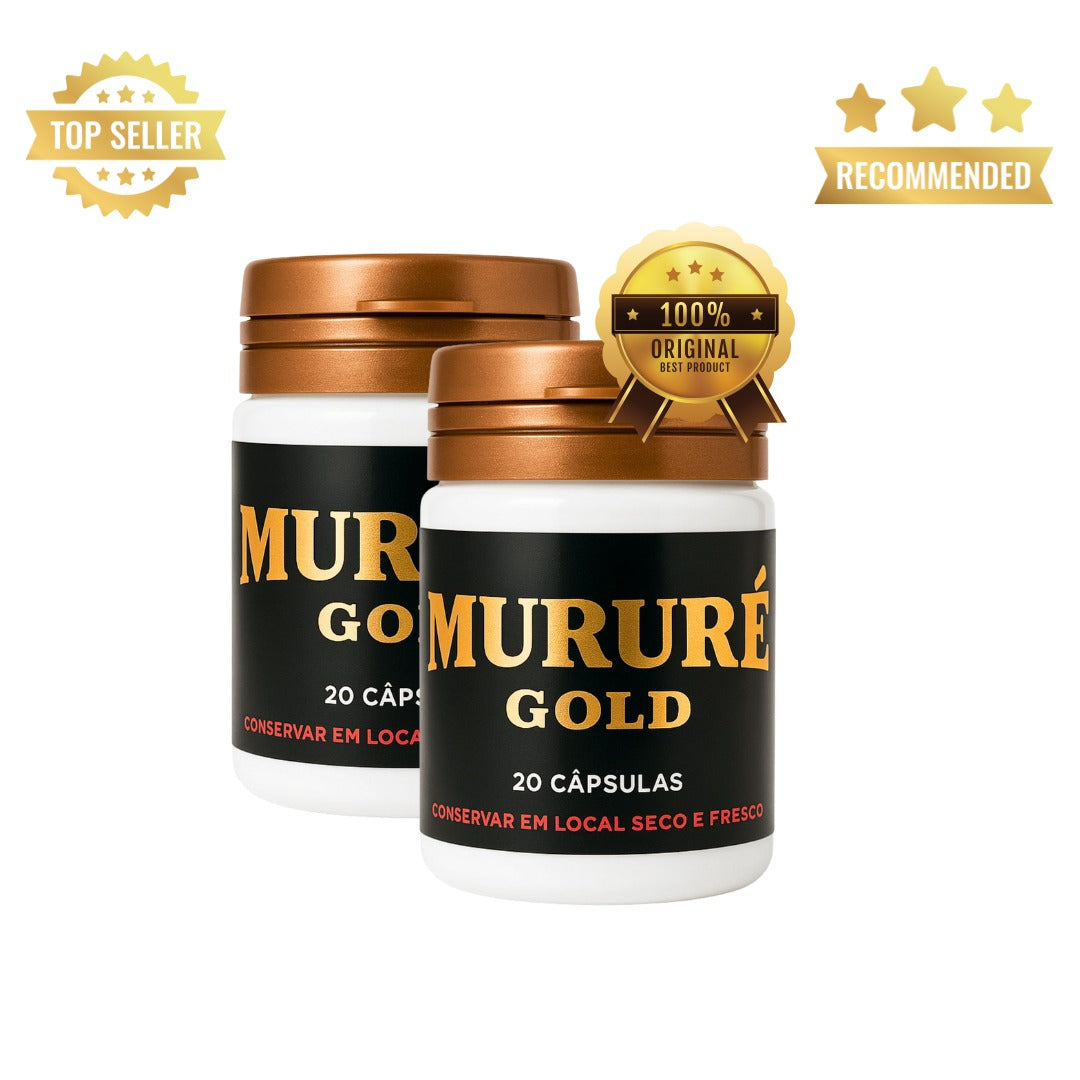 2 Potes  Murure Gold Original 20 Caps
